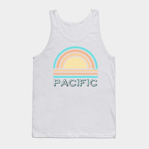 Pacific Coast Tank Top by TheBadNewsB